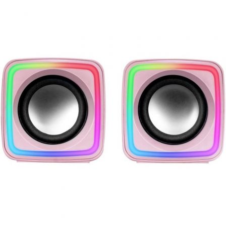 Mars Gaming MSCUBE Rosa RGB 8W